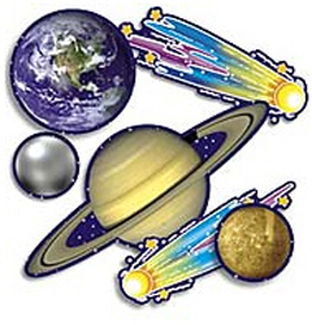 Picture of Accent punch-outs solar system  93 pcs mini bb set